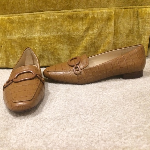 Alex Marie "Crilla" Tan Leather Women Loafers Size 8 - New - Picture 5 of 8